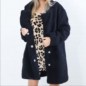 Riffraff Long Tahoe Sherpa Coat
